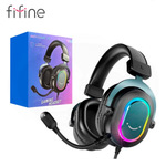 Игровая гарнитура Fifine H6 Gaming, RGB (Black)