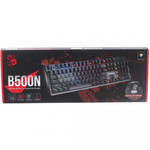 Клавиатура A4 Bloody B500N игровая, мультимедиа, подсветка, USB, черный