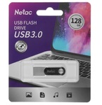 Память USB 3.0 128 GB Netac U278, металл матовый (NT03U278N-128G-30PN)