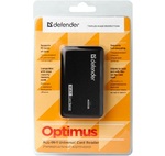 Устройство чтения Defender OPTIMUS USB 2.0, универс. черный