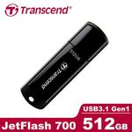 Память USB 3.0 512 Gb Transcend Jetflash 700,черный (TS512GJF700)