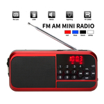 Радиоприемник JOC H798 красный