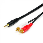 Кабель DeTech Audio DC3.5 - 2RCA 3м