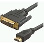 Кабель HDMI-DVI-D , single link, зол.конт., экран., черный, 1.8м