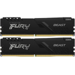 Оперативная память Kingston FURY Beast Black [KF432C16BBK2/16] 16 ГБ