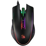 Мышь A4Tech Bloody Q81 Curve игровая, 3200dpi, подсветка, USB, чёрный