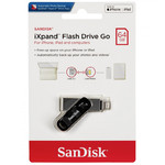 Память USB 3.0/Lightning 64GB SanDisk iXpand Go (SDIX60N-064G-GN6NN)
