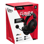 Наушники беспроводные с микрофоном HyperX Cloud II Core, Радиоканал, USB, черный