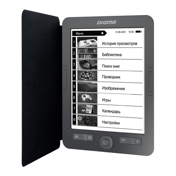 6" Электронная книга Digma X1 серый 6" Электронная книга Digma X1 серый