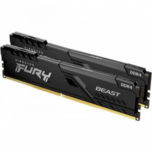 Оперативная память Kingston FURY Beast Black [KF436C18BBK2/32] 32 ГБ