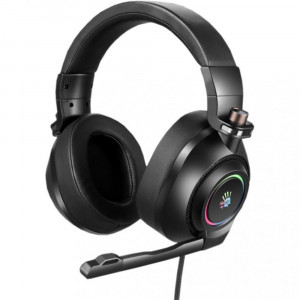 Гарнитура игровая A4 Bloody G580 черный, подсветка, звук 7.1.