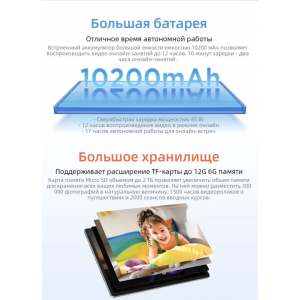 Планшет Lenovo Xiaoxin Pad 12.1" 2025 WIFI 8 ГБ/128 ГБ, серый