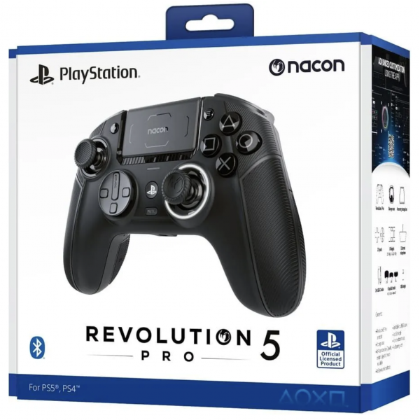 Беспроводной геймпад Nacon Revolution 5 Pro Black PS5