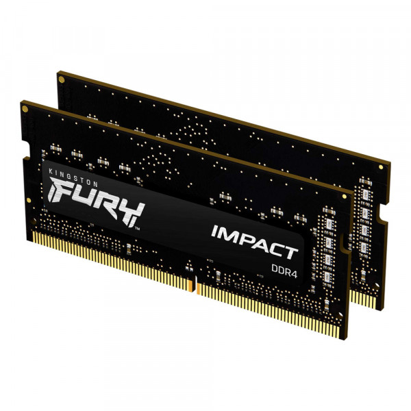 Оперативная память SODIMM Kingston FURY Impact (KF432S20IBK2/32) 32 ГБ