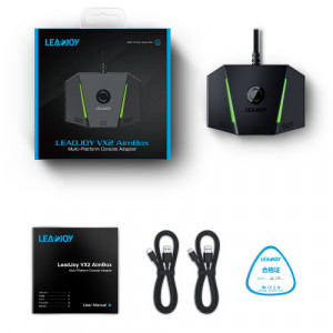 Адаптер клавиатуры и мыши LEADJOY VX2 AimBox для Xbox,PS4, Switch