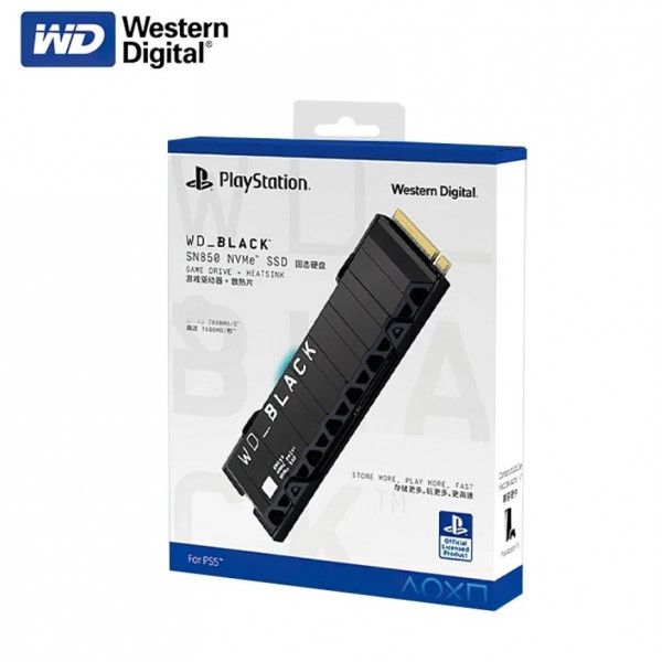 Твердотельный накопитель WD_BLACK SN850P NVMe для консолей PS5 1tb