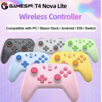 Беспроводной контроллер Gamesir T4 Nova Lite с печатной платой для Nintendo PC Steam Android iOS