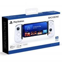 BACKBONE One Mobile Gaming Controller (Android and iPhone 15 USB-C PlayStation Edition White)