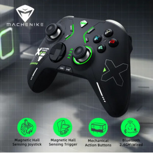 Геймпад MACHENIKE G6 игровой, 2,4 ГГц, Bluetooth, черный Геймпад MACHENIKE G6 игровой, 2,4 ГГц, Bluetooth, черный