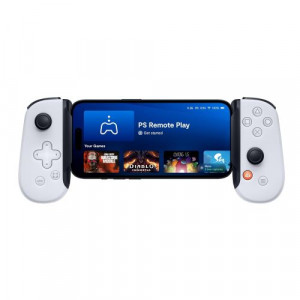 BACKBONE One Mobile Gaming Controller (Android and iPhone 15 USB-C PlayStation Edition White)