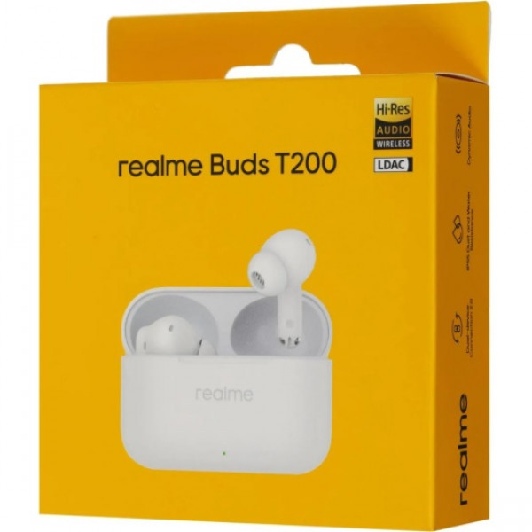 Беспроводные наушники realme Buds T200 белый Беспроводные наушники realme Buds T200 белый