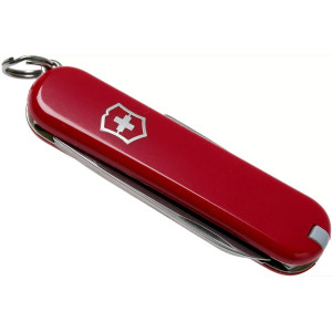 Нож перочинный Victorinox Classic (0.6223.B1) 58мм 7 функций красный