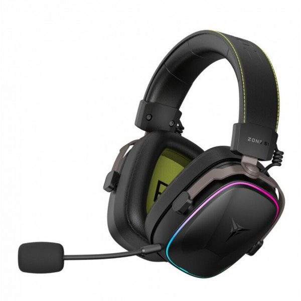 Игровые наушники большие беспроводные SADES 812 Pro черные с микрофоном