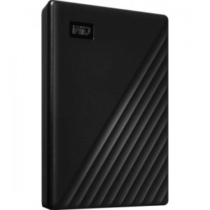 Внешний HDD 2.5" Western Digital My Passport, 4TB, USB 3.2 Gen 1 Type-A, 5400 rpm, черный Внешний HDD 2.5" Western Digital My Passport, 4TB, USB 3.2 Gen 1 Type-A, 5400 rpm, черный