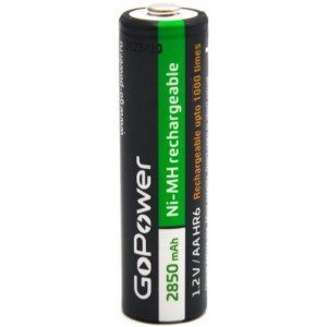 Аккумулятор GoPower HR6 AA NI-MH 2850mAh Аккумулятор GoPower HR6 AA NI-MH 2850mAh