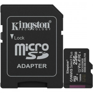 Флеш карта microSDXC 256Gb Kingston SDCS3/256GbSP Canvas Select Plus w/o adapter Флеш карта microSDXC 256Gb Kingston SDCS3/256GbSP Canvas Select Plus w/o adapter
