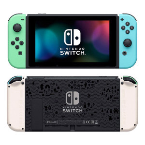 Игровая приставка Nintendo Switch Animal Crossing Edition 256+chip