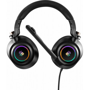 Гарнитура игровая A4 Bloody G580 черный, подсветка, звук 7.1.