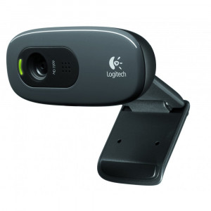 Камера Logitech HD WebCam C270, HD 720Р, USB, чёрный