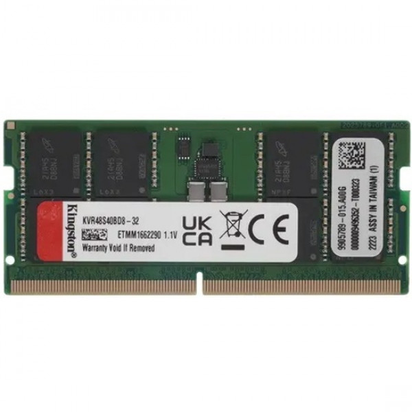 Оперативная память Kingston SO-DIMM 32GB DDR5-4800 (KVR48S40BD8-32) Оперативная память Kingston SO-DIMM 32GB DDR5-4800 (KVR48S40BD8-32)