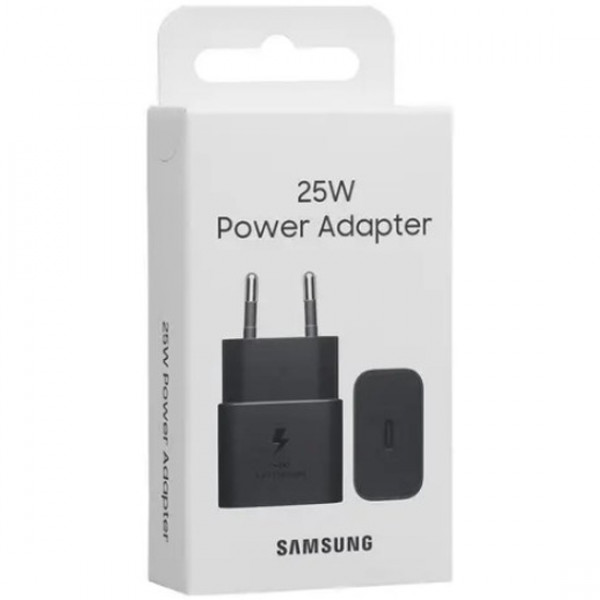 Сетевое зарядное устройство Samsung EP-TA2510, 25 Вт, USB-C, без кабеля, черный