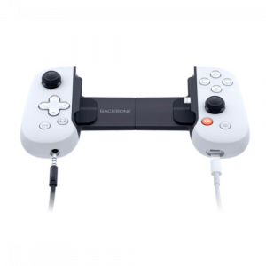 BACKBONE One Mobile Gaming Controller (iPhone Lightning PlayStation Edition White)