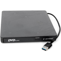 Привод внешний DVD Gembird USB DVD-USB-03C пластик, черный