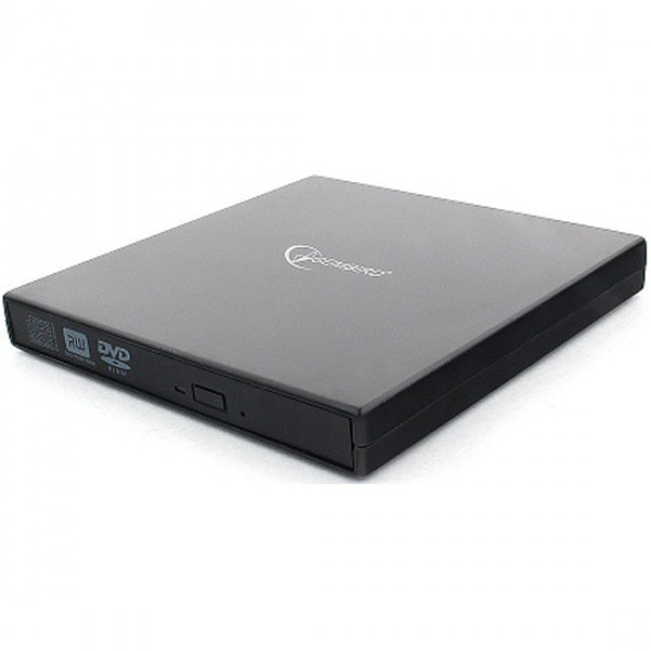 Внешний DVD-привод с интерфейсом USB 2.0 Gembird DVD-USB-02 пластик, черный